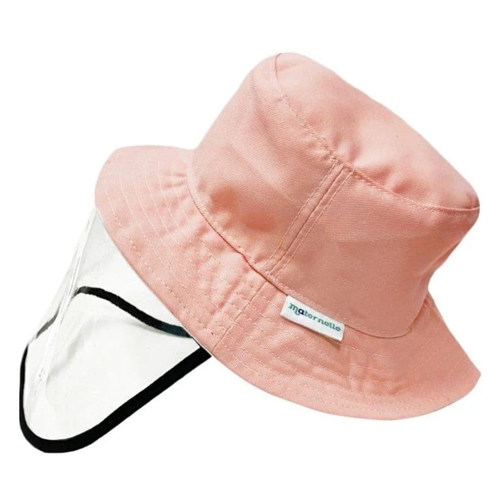 Gorro con Protector Facial para Niño Melón Maternelle