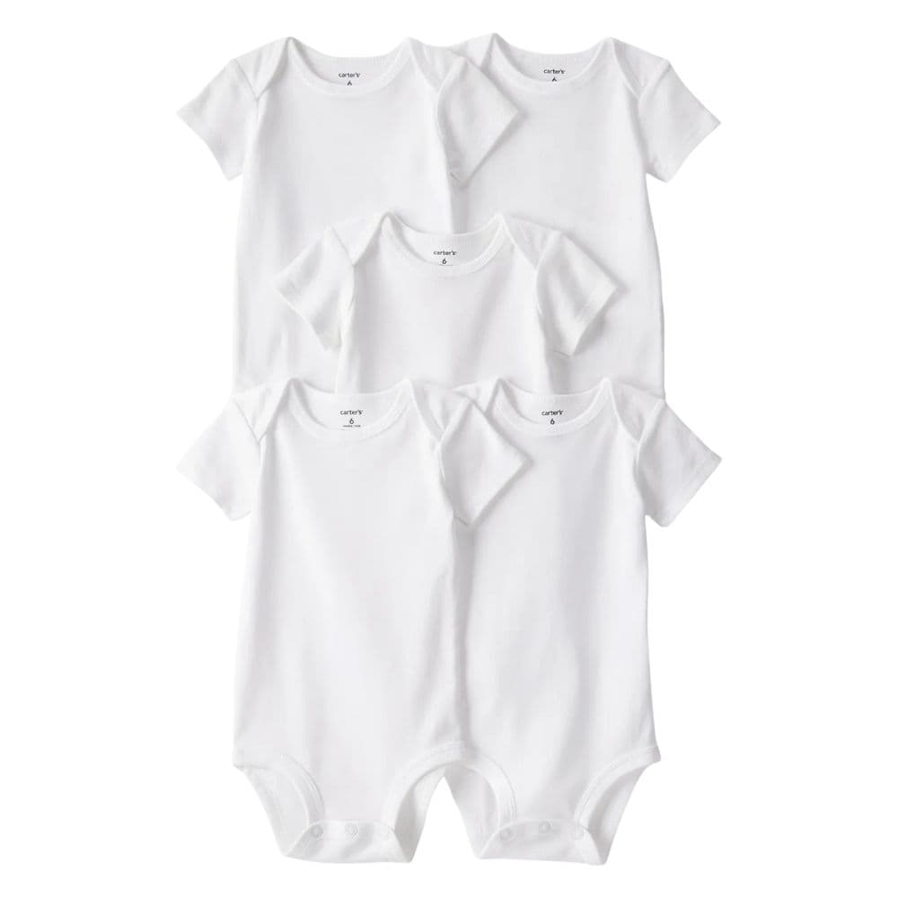 Body Bebé Niño Niña Pack X5 Algodón Carters