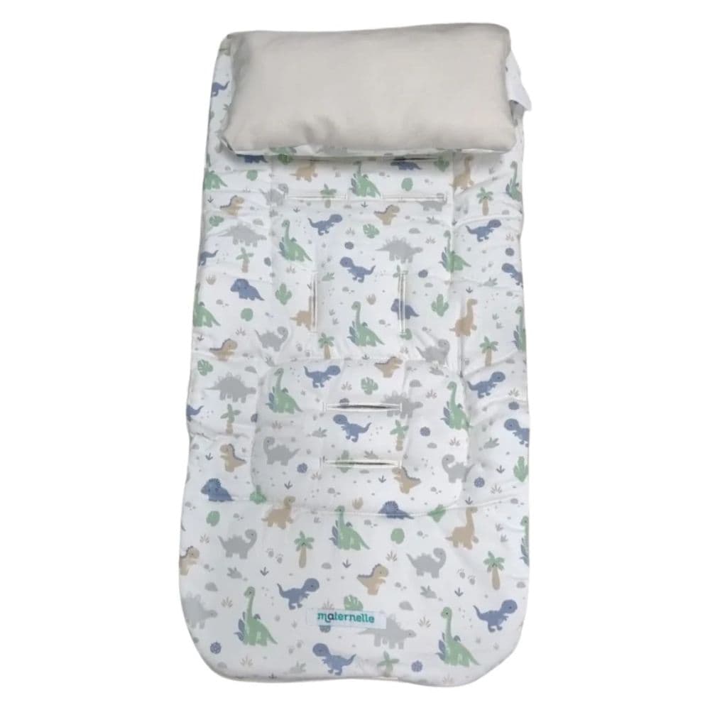 Colchoneta para Coche Beige Dinosaurio Maternelle