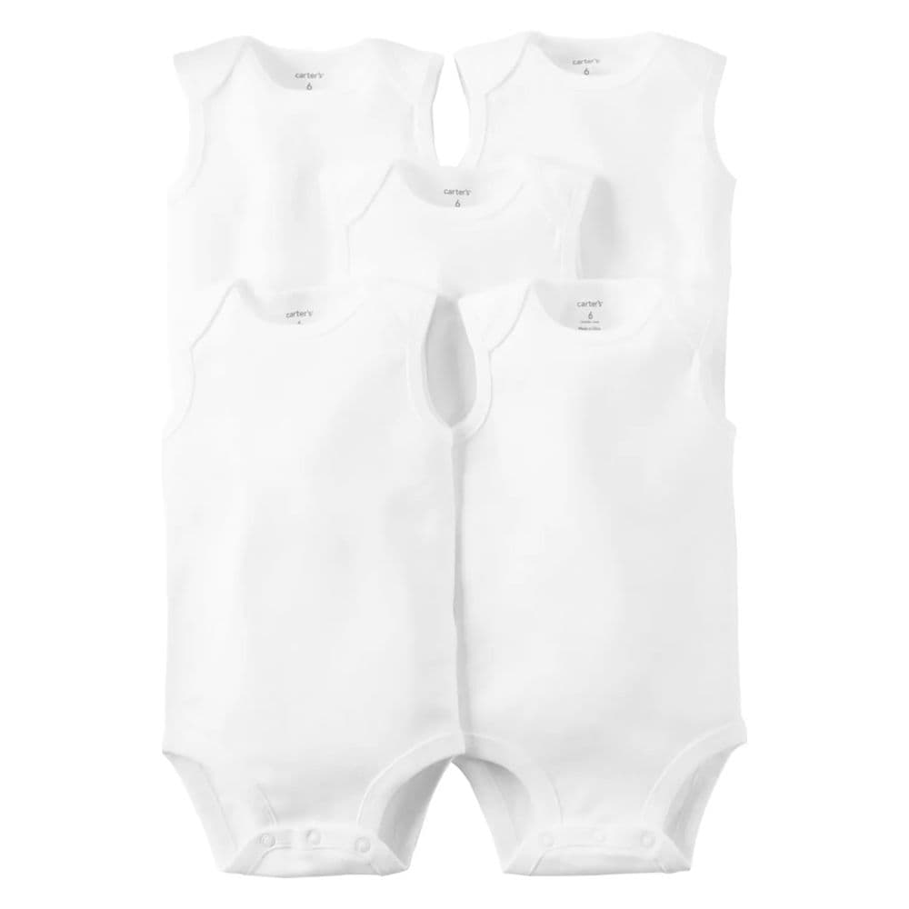 Body Bebé Niño Niña Pack X5 Algodón Carters