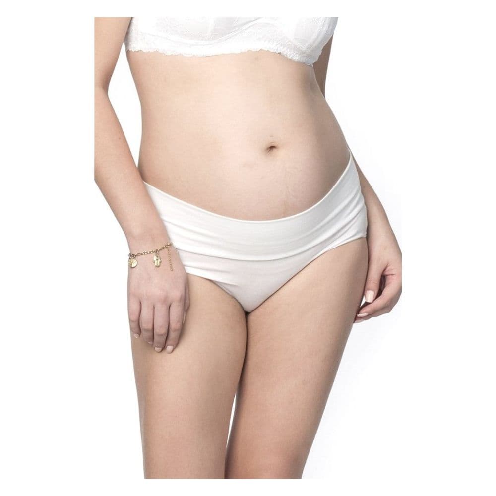 Calzón de embarazo Algodón Bella Blanco