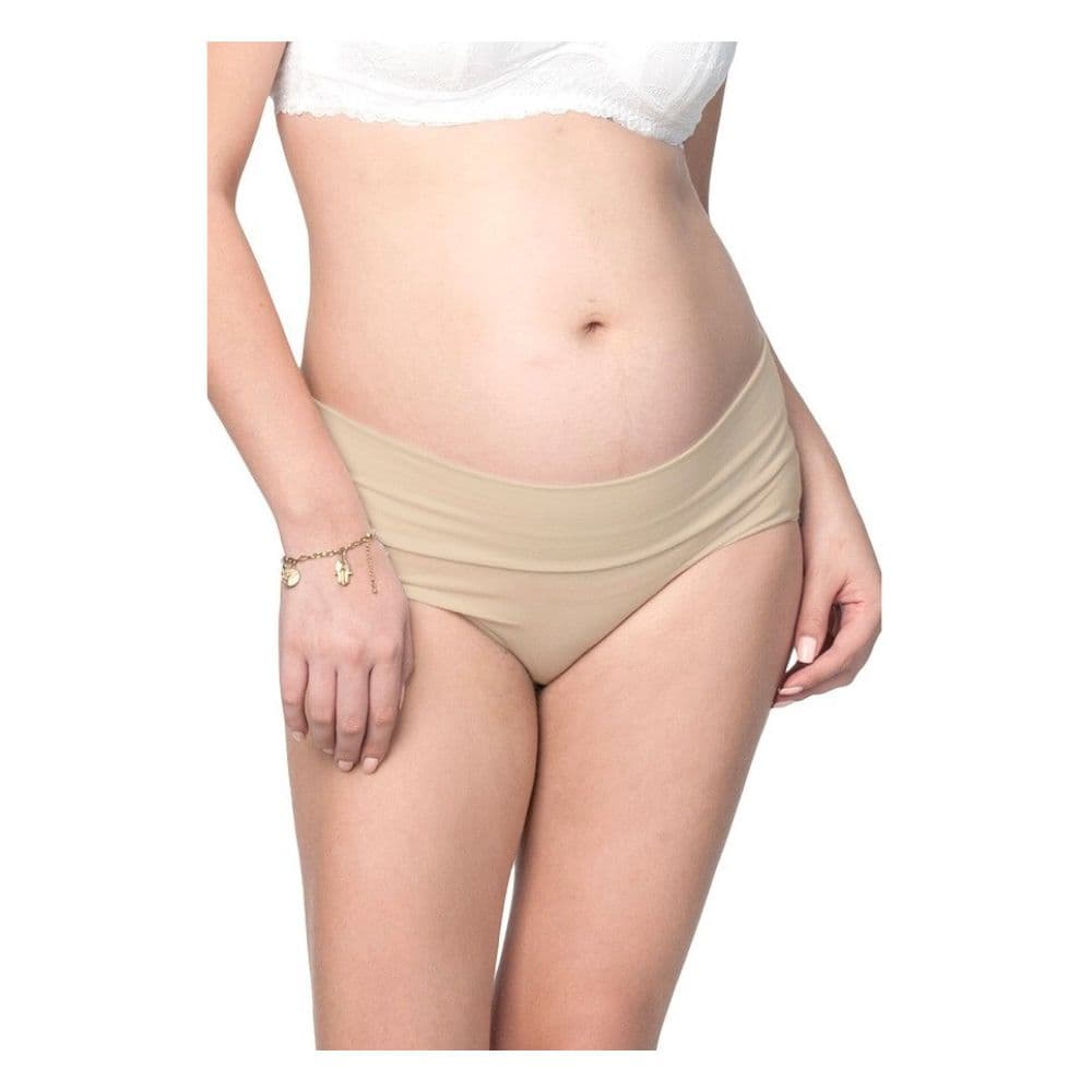 Calzón de embarazo Algodón Bella beige