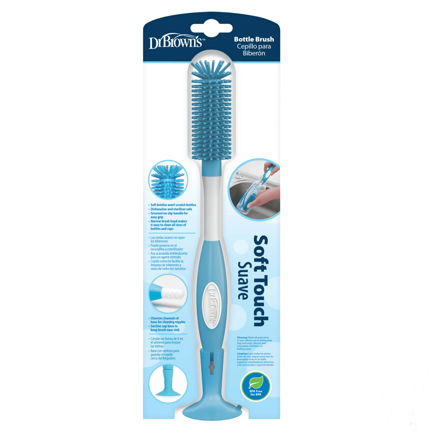 Cepillo para Biberones Boca Estrecha