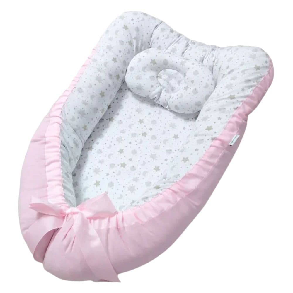 Cuna Colecho Grande Rosado Estrellas Maternelle