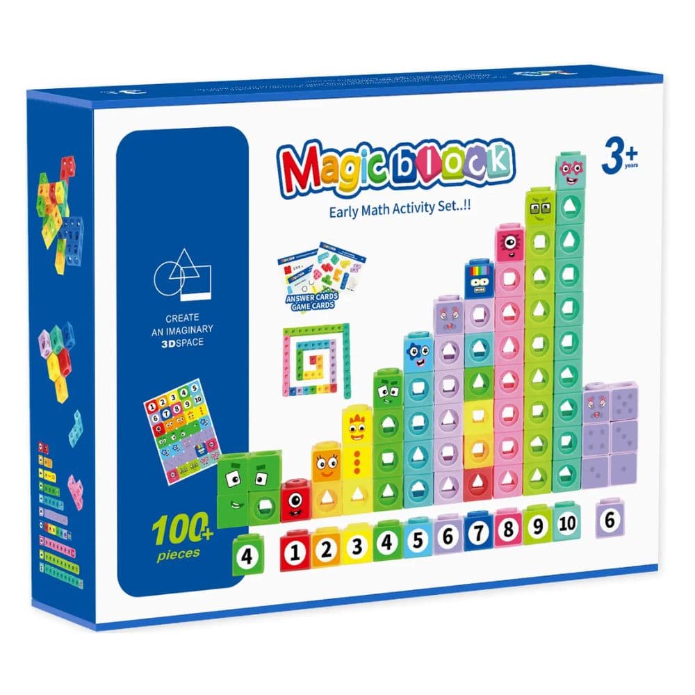 Bloques de Números Matemáticos Magic Block 100 pcs