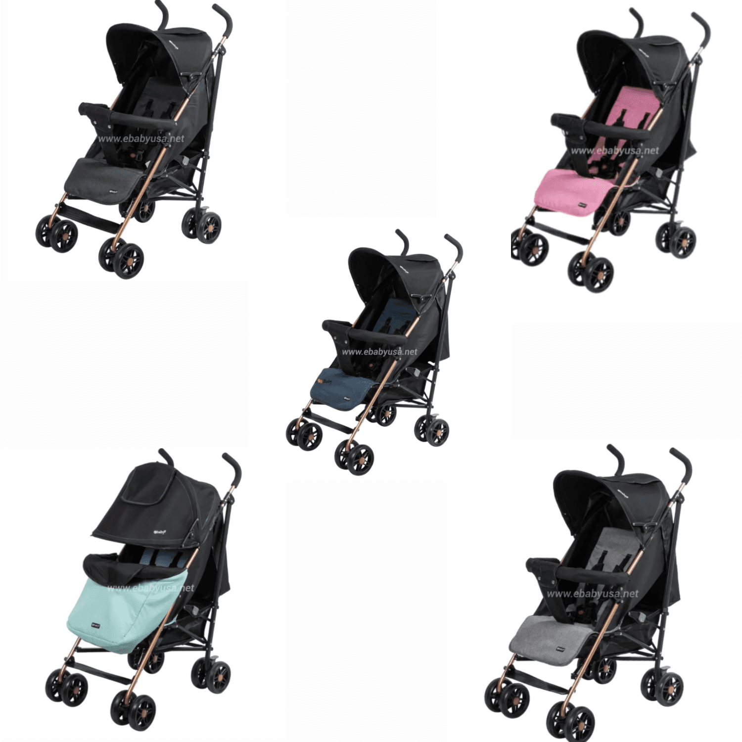 Coche bastón Paris E-BABY