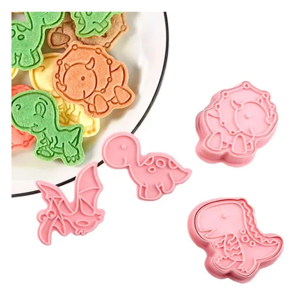 Cortador 3D set x 04 (Dino Babys)