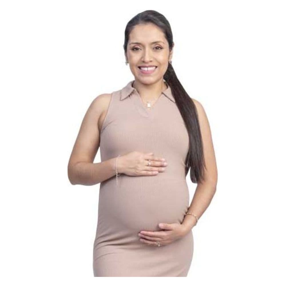 Vestido Camisero de Maternidad Olivia Mocca