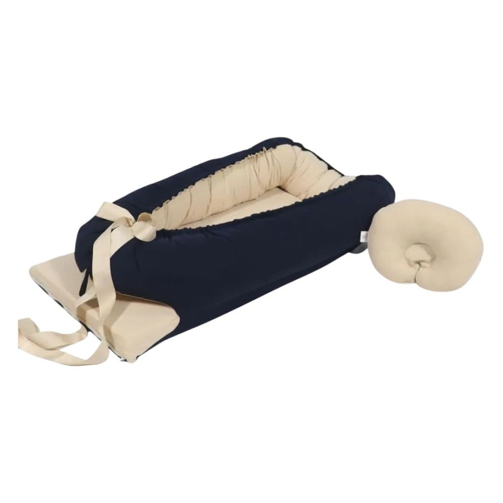 Nido Colecho Acolchonaditos Azul Beige