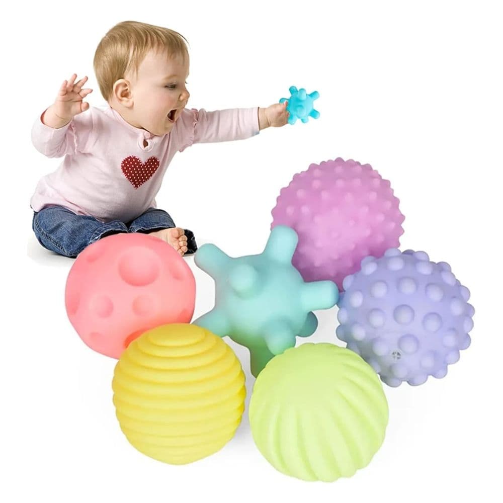 Pelota Textura Pastel Caja X6