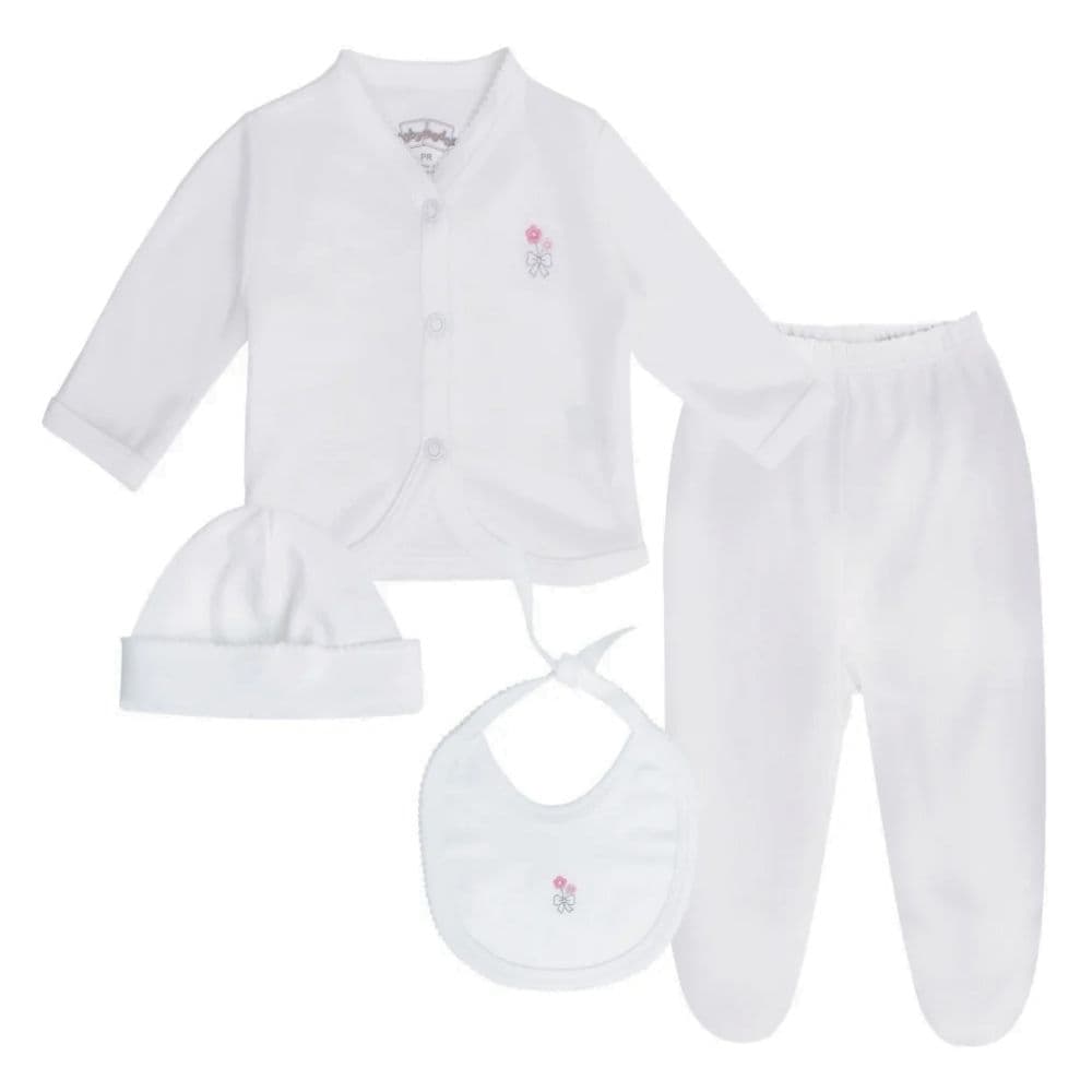 Set mi primer día - Blanco y Rosado