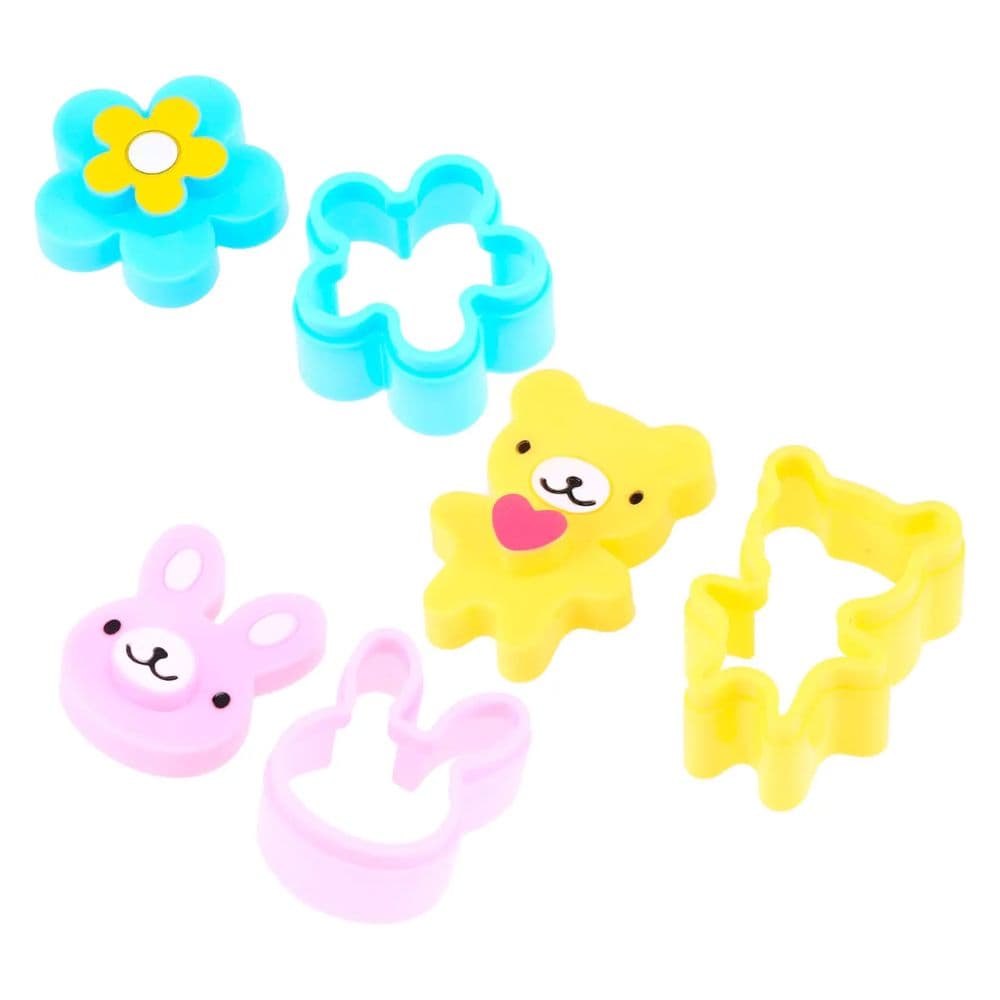 Cortador 3D set x 03 (Oso, Conejo, flor )