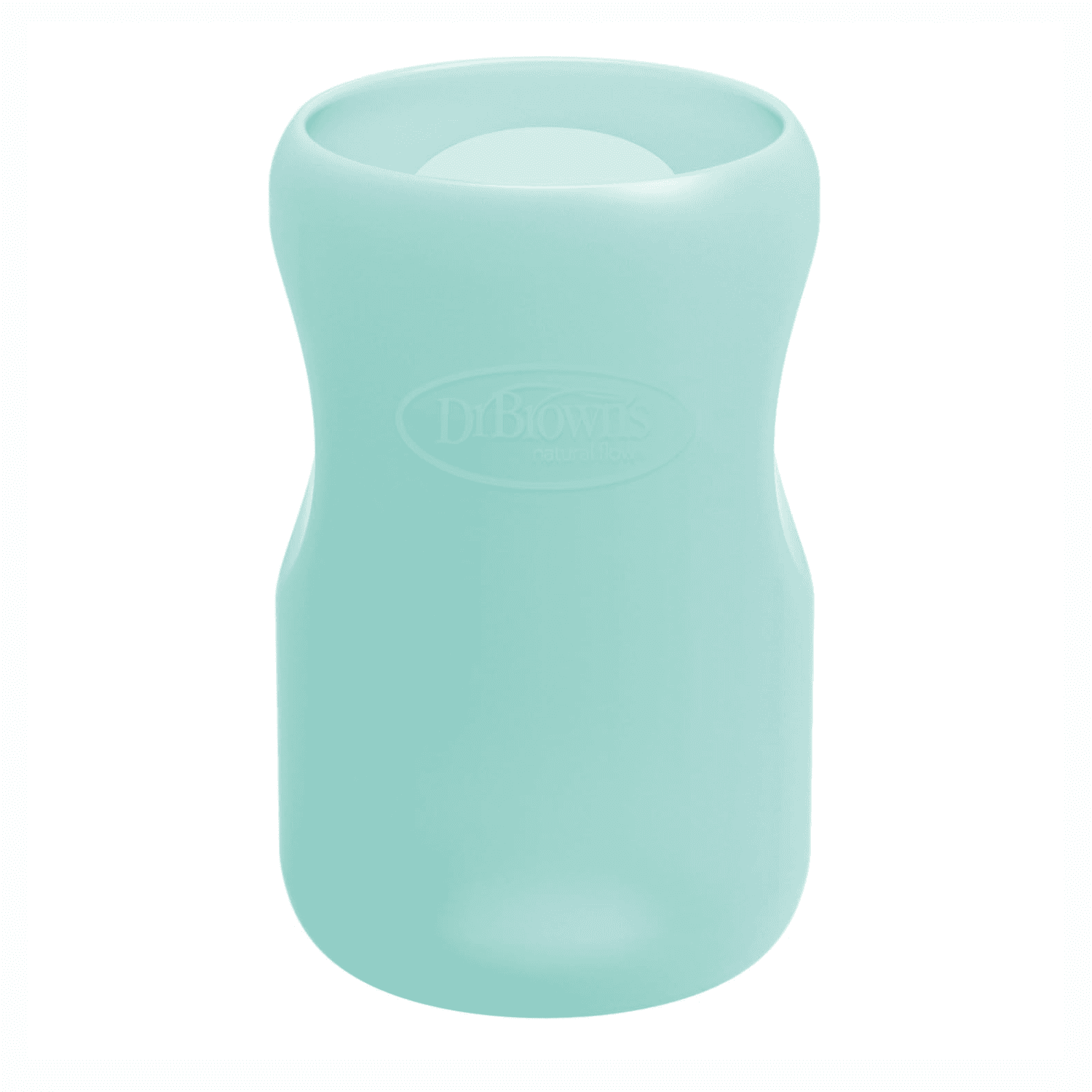 Funda para Biberón de Vidrio Boca Ancha 9oz/270ml Menta - Dr. Brown's