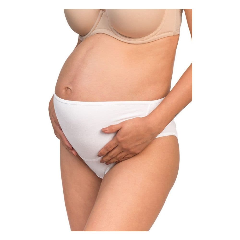 Calzón de Maternidad Algodón Bella Confort Blanco