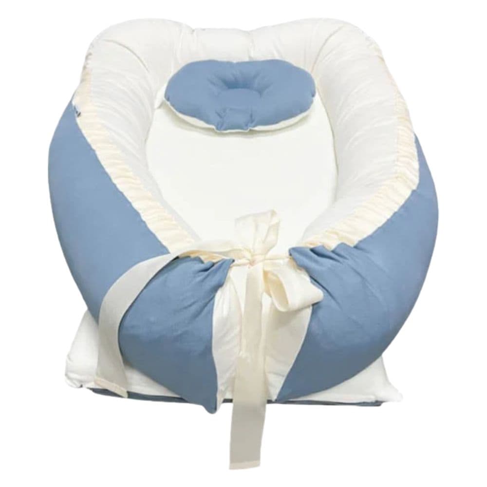 Cuna Colecho Grande Azul Apego Maternelle