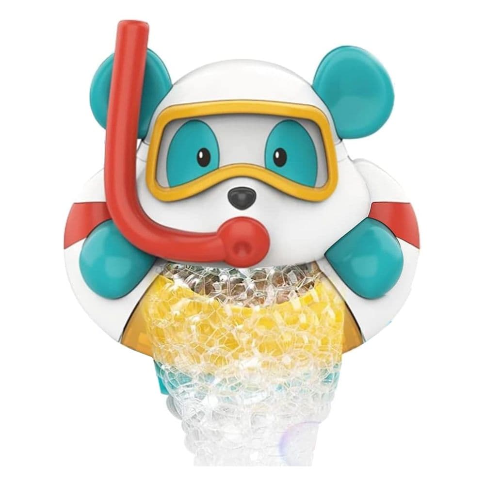 Juguete Máquina de Burbujas de Baño con Música Osito Buceador